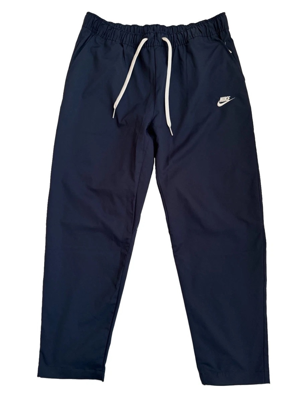 Nike Navy Jogger Pants with White Drawcords